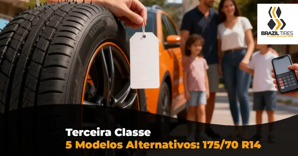 Melhor pneu aro 14 175/70 para Gol, Hab20, Voyage, Palio e outros. Os reis do custo benefício.