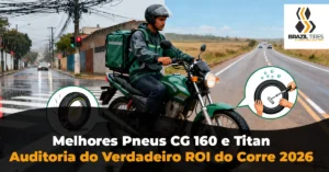 Calcule e descubra os melhores pneus CG 160 e Titan
