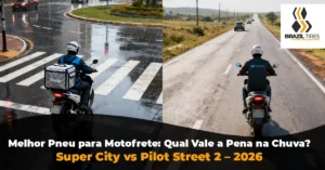 melhor pneu de moto para chuva para motofrete