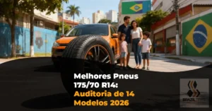 Descubra os melhores pneus 175/70 R14 de 2026 para a segurança da sua familia