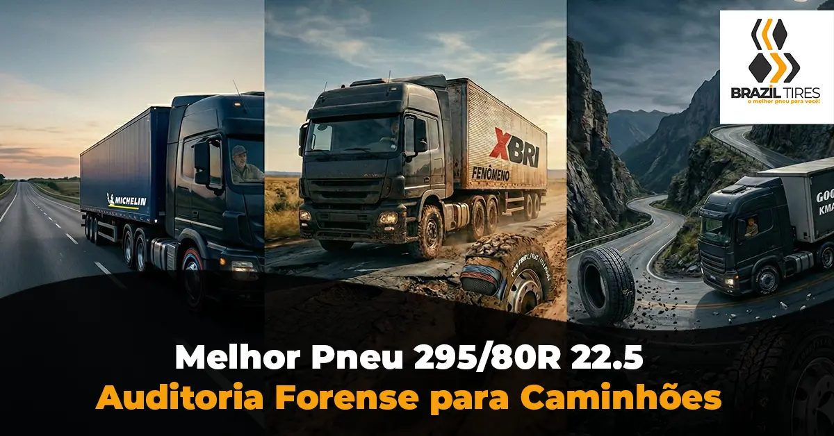 Descubra qual o Melhor Pneu 295/80R 22.5 para caminhões.
