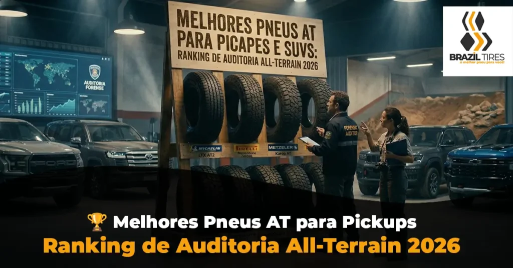 Descubra quais os Melhores Pneus AT para Picapes e SUVs com a Auditoria Brazil Tires